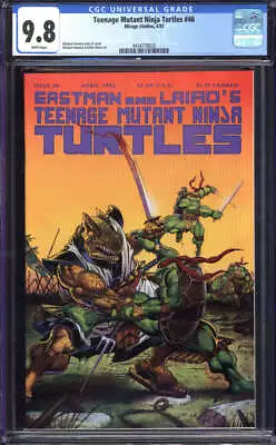 Buy Teenage Mutant Ninja Turtles #46 Cgc 9.8 White Pages // Mirage Studios 1992 • 132.02£