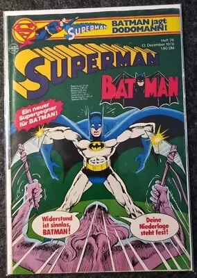 Buy Superman Batman Comic Booklet 26 / 1978 With Collectible Leak • 2.52£