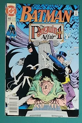 Buy Batman Detective Comics The Penguin Affair #615 448 449 Complete Set Newsstand • 9.71£