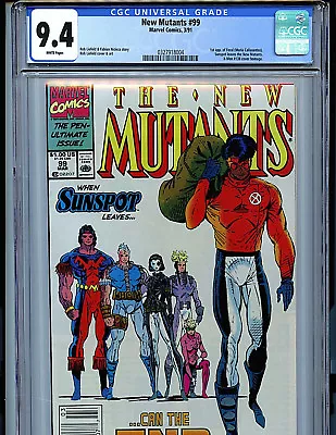 Buy New Mutants #99 CGC 9.4 NM Marvel Comics 1991 K7 • 85.42£