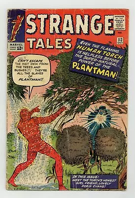 Buy Strange Tales #113 FR/GD 1.5 1963 • 17.09£