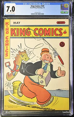 Buy King Comics #109 CGC 7.0 (1945) 3RD HIGHEST ON CENSUS! Popeye + Flash Gordon • 97.04£