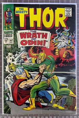 Buy Thor #147 - Loki - Marvel Comics 1967 3.5-4.5 • 54.45£