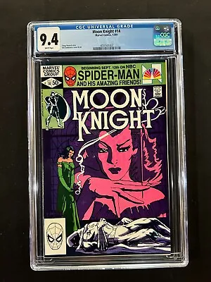 Buy Moon Knight #14 CGC 9.4 (1981) • 34.94£