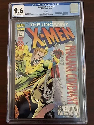 Buy CGC 9.6 X-Men 317 First Blink Foil Edition Phalanx White Pages • 38.90£
