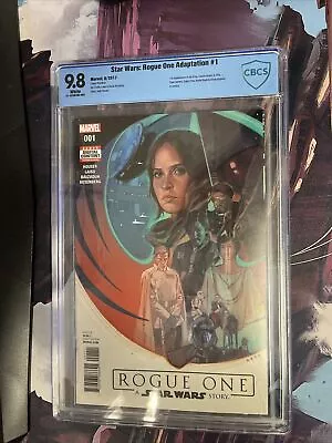 Buy Star Wars:Rogue One #1 CBCS 9.8 (2017) NM/M 1st App Cassian Andor Jyn Erso K-2SO • 70.01£