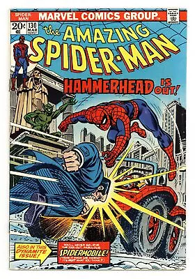 Buy Amazing Spider-Man #130 VG 4.0 1974 1st App. Spider-Mobile • 18.64£