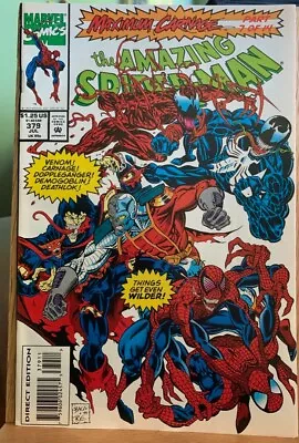 Buy The Amazing Spider-Man #379 (1993) VF Marvel Comics Carnage Venom  • 7.77£