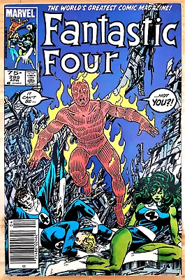 Buy Fantastic Four #289 Newsstand Edition [Marvel Comics Apr 1986] • 6.21£