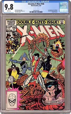 Buy Uncanny X-Men #166D CGC 9.8 1983 3794102018 • 205.80£