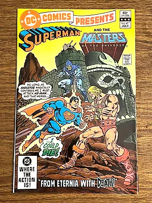 Buy DC Comics Presents #47 (1st App. He-Man & Skeletor) 1982 / VF / Comic Book • 139.75£