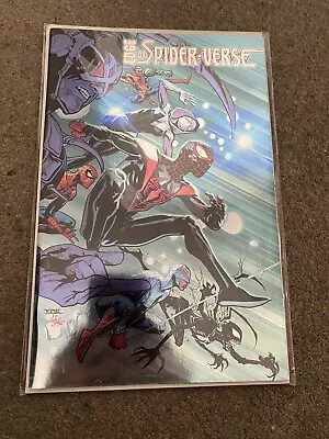 Buy Edge Of Spider-Verse 1 Asrar Foil Variant (2024,Kelly/Lanzing/Larroca) • 10£