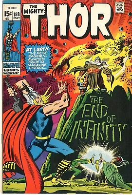 Buy Thor   # 188    VERY FINE    May 1971   Origin Of Infinity  Buscema, Sinnott, • 34.95£