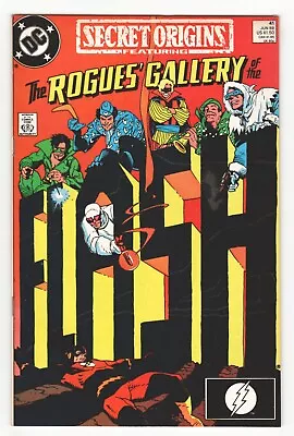 Buy Secret Origins #41 - Flash 147 Rogues Gallery - MIKE MIGNOLA Cover Art VF/NM 9.0 • 2.62£