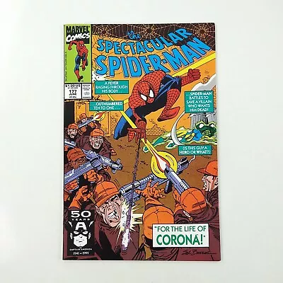 Buy Spectacular Spider-Man #177 Corona Key NM- (1991 Marvel Comics) • 7.76£