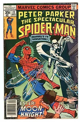 Buy Peter Parker The Spectacular Spider-Man #22 Marvel Comics 1978 Water Damage • 17.85£