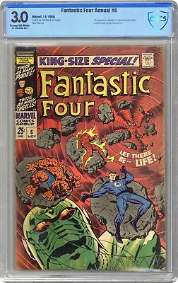 Buy Fantastic Four Annual #6 CBCS 3.0 1968 21-2AE4B65-020 1st App. Franklin Richards • 203.92£