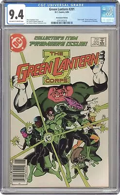 Buy Green Lantern 201N CGC 9.4 Newsstand 1986 4391042016 • 182.50£