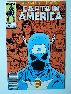 Buy Marvel Comics Captain America #333 1987 1st John Walker As Cap! Nice Mid-grade • 8.50£