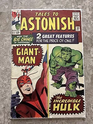 Buy Tales To Astonish #60 VG (1964 Marvel Comics) • 48.15£