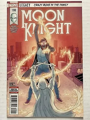 Buy Moon Knight #190 (2018) 1st Sun King Cover + Diatrice (cameo) (NM/9.4) -VINTAGE • 23.30£