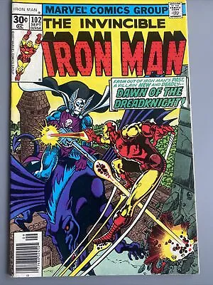 Buy The Invincible Iron Man #102 (1977) 1st App. Of Dreadknight • 52.81£