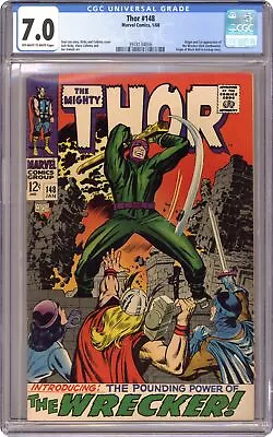 Buy Thor #148 CGC 7.0 1968 3978134006 • 120.37£