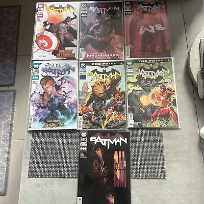 Buy DC Comics Batman Vol 3 Rebirth Issues 60,61,62,63,64.65,67 Run Lot Bundle • 30£