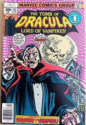 Buy Tomb Of Dracula #55 - FN (6.0) - Marvel 1977 - 30 Cents Copy - Colan Art • 6.99£