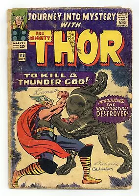 Buy Thor Journey Into Mystery #118 GD 2.0 1965 1st App. The Destoyer, Odinsleep • 23.30£