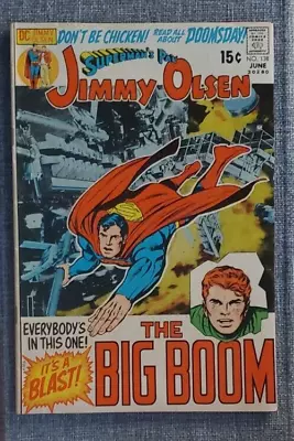 Buy Jimmy Olsen #138 The Big Boom!! (fn+ 6.5) 1971 • 11.65£