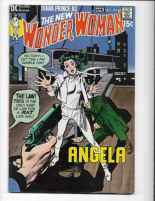 Buy Wonder Woman 193 1971 DC Comics VG/F 5.0 Tony Petrucci Eddie Dean • 17.09£