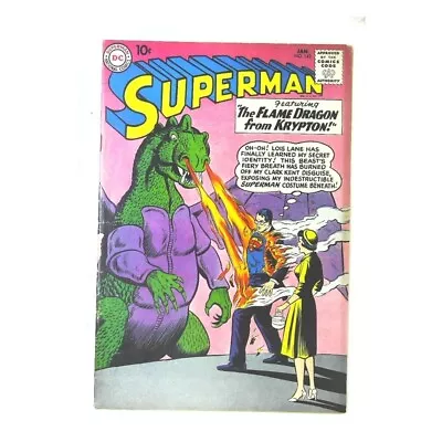 Buy Superman #142  - 1939 Series DC Comics Good+ Full Description Below [x} • 45.55£