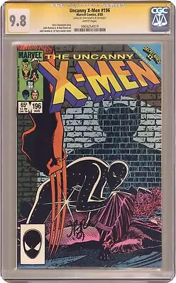 Buy Uncanny X-Men #196 CGC 9.8 SS Romita Jr. 1985 0903254019 • 178.62£