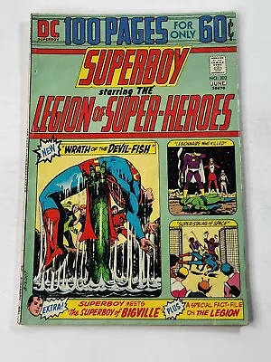 Buy Superboy 202 Legion Of Super-Heroes DC Comics 100 Pages Bronze Age 1974 • 13.19£