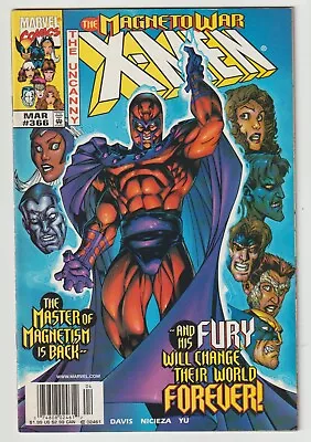 Buy 1999 Marvel Comics THE UNCANNY X-MEN #366 Comic Book MAGNETO • 2.25£