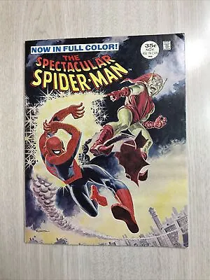 Buy Spectacular Spider-man Magazine 2 Vf- White Pages Lee & Romita Full Color 1968 • 77.66£