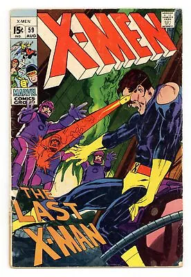 Buy Uncanny X-Men #59 GD- 1.8 1969 • 24.85£