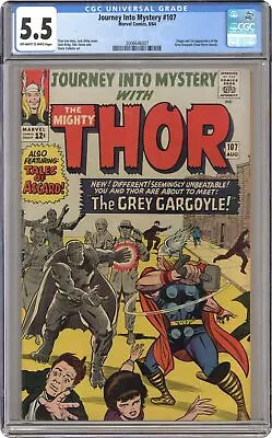 Buy Thor Journey Into Mystery #107 CGC 5.5 1964 2006646007 • 81.54£