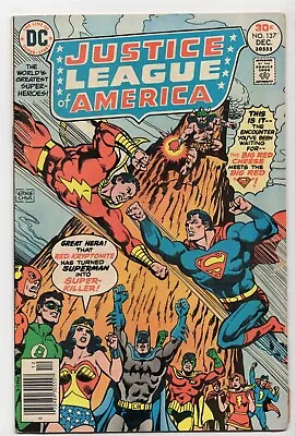 Buy Justice League Of America #137, VF, Superman Battles Shazam, 1976 • 8.53£