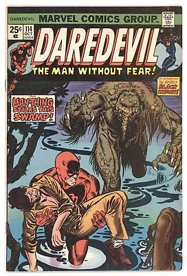 Buy Daredevil 114 Marvel 1974 FN VF Gil Kane Black Widow Man-Thing Death Stalker • 18.79£