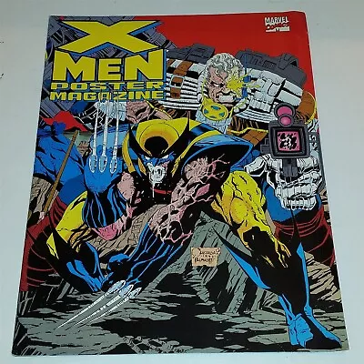 Buy X-men Poster Magazine #1 1992 Marvel British Weekly Comic ^ • 14.99£