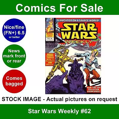 Buy Star Wars Weekly #62 Comic - Nice FN+ 02 May 1979 - Marvel UK • 4.99£