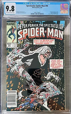 Buy Spectacular Spider-Man #90 CGC 9.8 1984 - NEWSSTAND -From Amazing 252 P9 225 Cmm • 733.90£