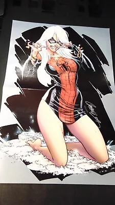 Buy Marvel 10.5 X 16 Double Sided Poster- Black Cat Campbell 607 Wedding Mary Jane • 46.13£