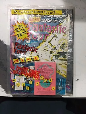 Buy 1993 Dirt Magazine#4 Sealed W/Marvel FANTASTIC FOUR 376 Comic & Jesus Jones T397 • 11.65£