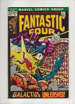 Buy Fantastic Four #122 (1972) Galactus Cover National Diamond Insert Variant FN 6.0 • 15.53£
