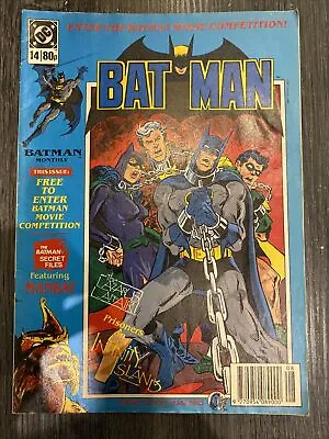 Buy Batman Monthly No. #14 August 1989 DC/London Edition Magazines VG/G [Pre-owned] • 3£