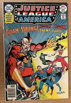 Buy JUSTICE LEAGUE OF AMERICA #138 (1977) DC; Bates, Dillin; Neal Adams Cover; VF/NM • 27.23£