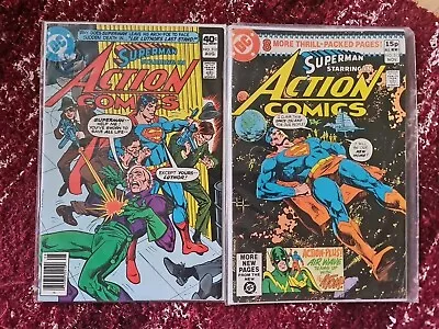 Buy 2 X Action Comics DC Superman Bundle Issue 510 513 Comics  • 9.99£
